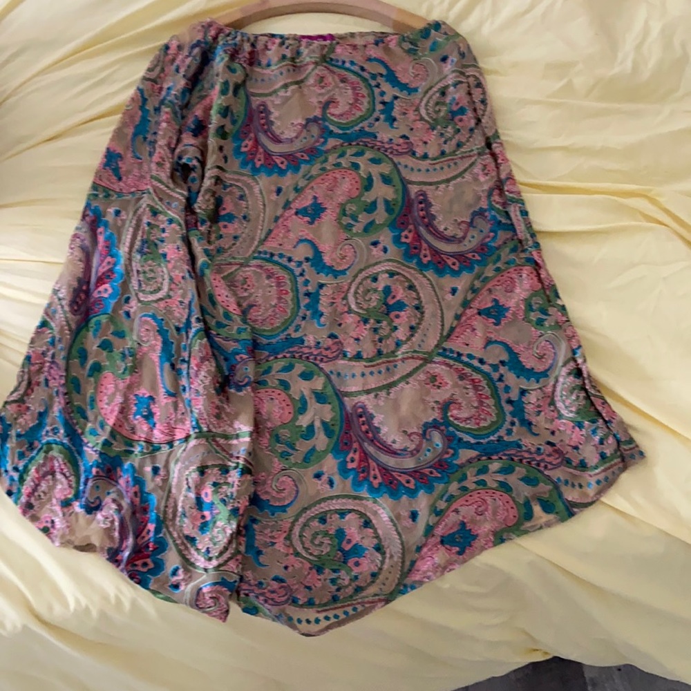 Multi color One shoulder dress made in Saint Barts